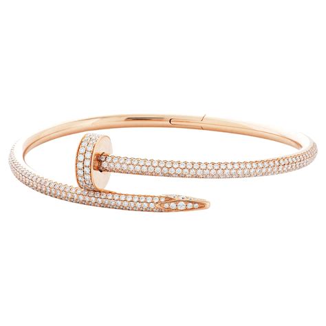 diamond cartier nail bracelet|diamond cartier bracelet price.